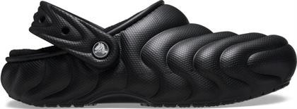 ΠΑΝΤΟΦΛΕΣ CLASSIC LINED OVERPUFF CLOG 210059 ΜΑΥΡΟ CROCS