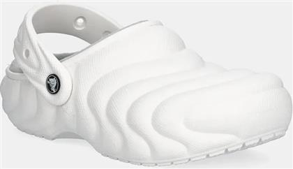 ΠΑΝΤΟΦΛΕΣ CLASSIC LINED OVERPUFF CLOG ΧΡΩΜΑ: ΑΣΠΡΟ, 210059 CROCS