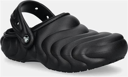 ΠΑΝΤΟΦΛΕΣ CLASSIC LINED OVERPUFF CLOG ΧΡΩΜΑ: ΜΑΥΡΟ, 210059 CROCS