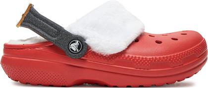 ΠΑΝΤΟΦΛΕΣ CLASSIC LINED SANTA CLOG 210933 ΚΟΚΚΙΝΟ CROCS