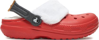 ΠΑΝΤΟΦΛΕΣ CLASSIC LINED SANTA CLOG 210933 ΚΟΚΚΙΝΟ CROCS