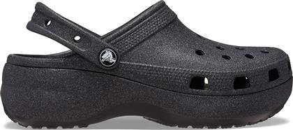 ΠΑΝΤΟΦΛΕΣ CLASSIC PLATFORM GLITTER CLOG W 207241 ΜΑΥΡΟ CROCS