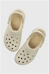 ΠΑΝΤΟΦΛΕΣ CLASSIC PLATFORM LINED CLOG ΧΡΩΜΑ: ΜΠΕΖ, 207938 CROCS