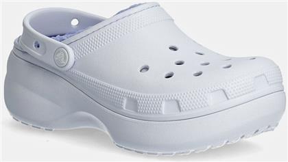 ΠΑΝΤΟΦΛΕΣ CLASSIC PLATFORM LINED CLOG W ΧΡΩΜΑ: ΜΟΒ, 207938 CROCS