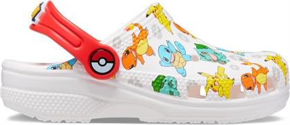 ΠΑΝΤΟΦΛΕΣ CLASSIC POKEMON CLOG KIDS 207739 ΛΕΥΚΟ CROCS