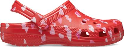 ΠΑΝΤΟΦΛΕΣ CLASSIC VDAY CLOG 209682 ΚΟΚΚΙΝΟ CROCS από το EPAPOUTSIA