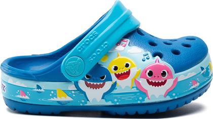 ΠΑΝΤΟΦΛΕΣ FLBABY SHARK BAND CLOG T 207066 ΜΠΛΕ CROCS