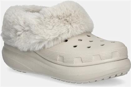 ΠΑΝΤΟΦΛΕΣ FUREVER CRUSH CLOG ΧΡΩΜΑ: ΜΠΕΖ, 208446 CROCS