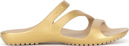 ΠΑΝΤΟΦΛΕΣ KADEE II METALLIC SANDAL W 210147-710 ΧΡΥΣΟ CROCS