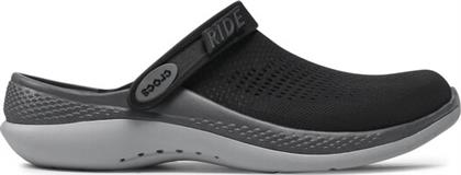 ΠΑΝΤΟΦΛΕΣ LITERIDE 360 CLOG 206708 ΜΑΥΡΟ CROCS