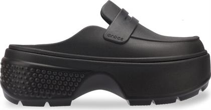 ΠΑΝΤΟΦΛΕΣ STOMP LOAFER CLOG 209937 ΜΑΥΡΟ CROCS