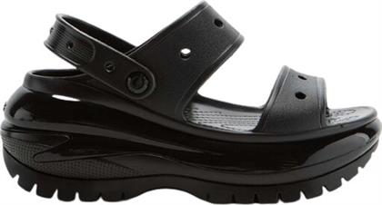 ΣΑΝΔΑΛΙΑ ASSIC MEGA CRUSH SANDAL BLACK 207989-001 ΜΑΥΡΟ CROCS