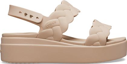 ΣΑΝΔΑΛΙΑ BROOKLYN WOVEN UPPER LW 209977 ΜΠΕΖ CROCS