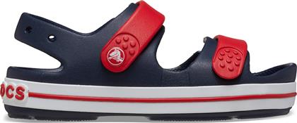 ΣΑΝΔΑΛΙΑ CROCBAND CRUISER SANDAL T KIDS 209424 ΣΚΟΥΡΟ ΜΠΛΕ CROCS