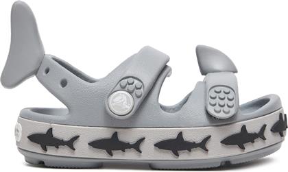 ΣΑΝΔΑΛΙΑ CROCBAND CRUISER SHARK SANDAL T 210031 ΓΚΡΙ CROCS