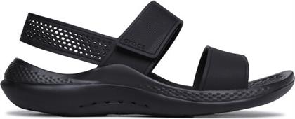 ΣΑΝΔΑΛΙΑ LITERIDE 360 SANDAL W 206711 ΜΑΥΡΟ CROCS