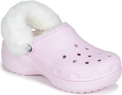 ΤΣΟΚΑΡΑ CLASSIC PLATFORM LINED CLOG W CROCS