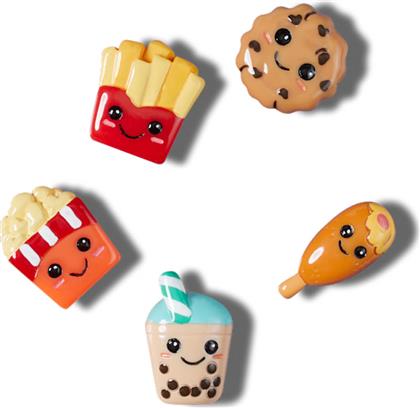 UNISEX ΔΙΑΚΟΣΜΗΤΙΚΑ PINS 5 ΤΕΜΑΧΙΑ - BAD BUT CUTE FOODS CROCS