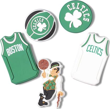 UNISEX PINS 5 ΤΕΜΑΧΙΑ - NBA BOSTON CELTICS CROCS