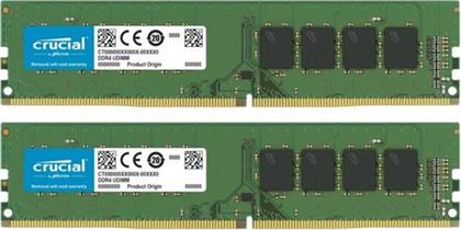 8GB DDR4-3200MHZ UDIMM (CT2K8G4DFRA32A) X2 ΜΝΗΜΗ RAM CRUCIAL