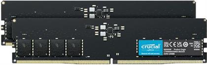 DDR5 4800MHZ 2X32GB C41 ΜΝΗΜΗ RAM CRUCIAL