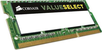 ΜΝΗΜΗ RAM CΟRSAIR VALUE SELECT CMSO4GX3M1C1333C9 DDR3L 4GB 1333MHZ SODIMM ΓΙΑ LAPTOP CRUCIAL από το PUBLIC