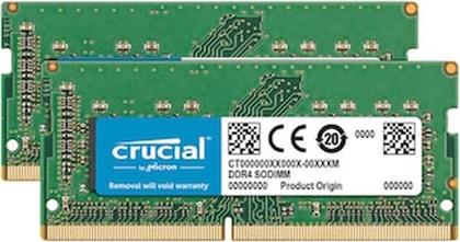 ΜΝΗΜΗ RAM CT2K16G4S24AM DDR4 32GB (2X16GB) 2400MHZ SODIMM ΓΙΑ LAPTOP CRUCIAL