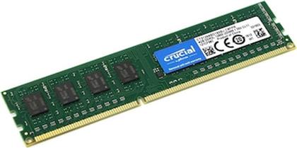 ΜΝΗΜΗ RAM CT51264BD160BJ DDR3L 4GB 1600MHZ DIMM ΓΙΑ DESKTOP CRUCIAL από το PUBLIC