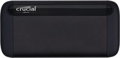 PORTABLE X8 USB TYPE-C SSD 1TB 2.5 - ΜΑΥΡΟ CRUCIAL από το PUBLIC