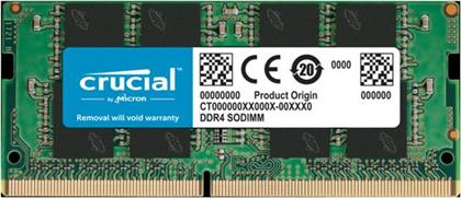 SO-DIMM C19 DDR4 2666 1 X 4GB ΜΝΗΜΗ RAM CRUCIAL