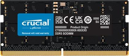 SO-DIMM DDR5 4800MHZ 16GB C40 ΜΝΗΜΗ RAM CRUCIAL