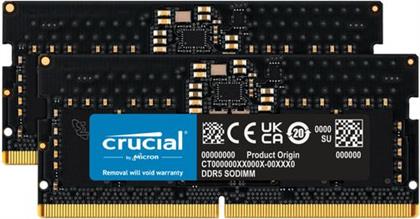 SO-DIMM DDR5 4800MHZ 2X8GB CL40 ΜΝΗΜΗ RAM CRUCIAL από το ΚΩΤΣΟΒΟΛΟΣ