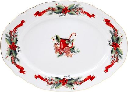 ΧΡΙΣΤΟΥΓΕΝΝΙΑΤΙΚΗ ΠΙΑΤΕΛΑ ΠΟΡΣΕΛΑΝΗΣ ΟΒΑΛ 38ΕΚ. CHRISTMAS MAGIC 06.240.06 (ΥΛΙΚΟ: ΠΟΡΣΕΛΑΝΗ, ΧΡΩΜΑ: ΛΕΥΚΟ, ΜΕΓΕΘΟΣ: ΜΕΜΟΝΩΜΕΝΟ) - - 06.240.06 CRYSPO TRIO