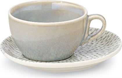 ΦΛΥΤΖΑΝΙ ΤΣΑΓΙΟΥ 230ML IN-GLAZE STONEWARE PORCELAIN PEARL 47.160.16 (ΣΕΤ 2 ΤΕΜΑΧΙΑ) (ΥΛΙΚΟ: ΠΟΡΣΕΛΑΝΗ) - - 47.160.16 CRYSPO TRIO