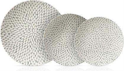 ΣΕΡΒΙΤΣΙΟ ΦΑΓΗΤΟΥ ΣΕΤ 20ΤΜΧ IN-GLAZE PORCELAIN STONEWARE PEARL 47.160.40 (ΥΛΙΚΟ: ΠΟΡΣΕΛΑΝΗ) - - 47.160.40 CRYSPO TRIO
