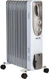 17811 ΚΑΛΟΡΙΦΕΡ ΛΑΔΙΟΥ 2000W ΛΕΥΚΟ CRYSTAL HOME