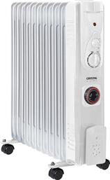 17812 ΚΑΛΟΡΙΦΕΡ ΛΑΔΙΟΥ 2500W ΛΕΥΚΟ CRYSTAL HOME