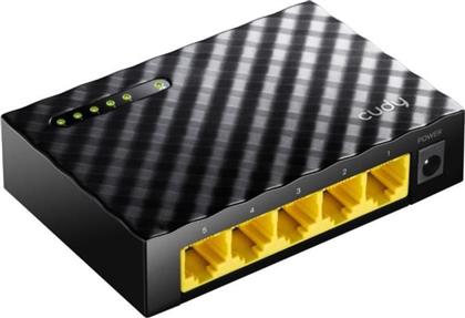 GS105D NETWORK SWITCH UNMANAGED L2 GIGABIT ETHERNET (1000 MBPS) 5-PORT CUDY