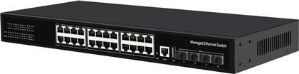 GS5024S4 NETWORK SWITCH MANAGED L3 GIGABIT ETHERNET (1000 MBPS) 24-PORT WITH 4X 10G SFP SLOTS CUDY