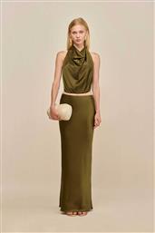 ΓΥΝΑΙΚΕΙΑ MAXI ΦΟΥΣΤΑ ΣΑΤΕΝ ''CHANTEL'' - SK3615SN1490-RMY ΛΑΔΙ CULT GAIA