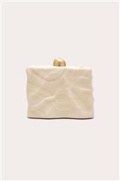 ΓΥΝΑΙΚΕΙΟ CLUTCH ΜΕ ΑΦΑΙΡΟΥΜΕΝΗ ΑΛΥΣΙΔΑ ''FLYN CLUTCH'' - CL2951AC3352-TRA ΕΚΡΟΥ CULT GAIA