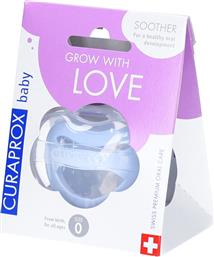 BABY SILICONE SOOTHER 0M+, ΚΩΔ A007 ΑΝΕΤΗ & ΑΣΦΑΛΗΣ ΠΙΠΙΛΑ ΣΙΛΙΚΟΝΗΣ ΜΕ ΘΗΚΗ ΓΙΑ ΒΡΕΦΗ ΑΠΟ ΤΗ ΓΕΝΝΗΣΗ ΠΟΥ ΥΠΟΣΤΗΡΙΖΕΙ ΤΗ ΦΥΣΙΚΗ ΑΝΑΠΤΥΞΗ ΤΗΣ ΣΙΑΓΟΝΑΣ & ΤΩΝ ΔΟΝΤΙΩΝ 1 ΤΕΜΑΧΙΟ - BLUE CURAPROX