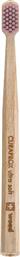 CS WOOD 4440 ULTRA SOFT TOOTHBRUSH ΜΑΛΑΚΗ ΟΔΟΝΤΟΒΟΥΡΤΣΑ ΚΑΤΑΣΚΕΥΑΣΜΕΝΗ ΑΠΟ ΑΝΘΕΚΤΙΚΟ ΞΥΛΟ ΟΞΙΑΣ 1 ΤΕΜΑΧΙΟ - ΡΟΖ CURAPROX