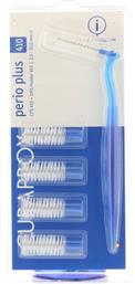 PERIO PLUS 410 ΜΠΛΕ ΜΕΣΟΔΟΝΤΙΑ ΒΟΥΡΤΣΑΚΙΑ ΜΕ ΛΑΒΗ 5 ΤΕΜΑΧΙΑ CURAPROX