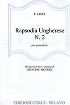 FRANZ LISZT - RAPSODIA UNGHERESE N. 2 PER PIANOFORTE / ΕΚΔΟΣΕΙΣ CURCI