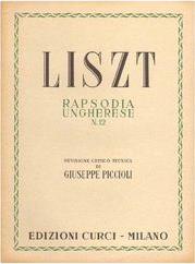 LISZT - RAPSODIA N.12 CURCI