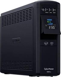 UPS CP1350EPFCLCD 1350 VA 810 W ΜΑΥΡΟ CYBERPOWER