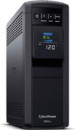 UPS CP1600EPFCLCD 1600 VA / 1000 W ΜΑΥΡΟ CYBERPOWER