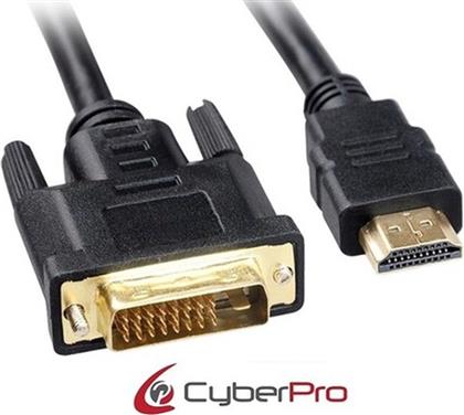 CP-D015 HDMI M - DVI-D (DL) M 1.5M CYBERPRO