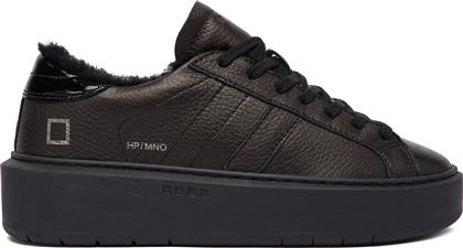 ΑΘΛΗΤΙΚΑ HILL LOW FUR PLATFORM W431-HPF-MN ΜΑΥΡΟ DATE